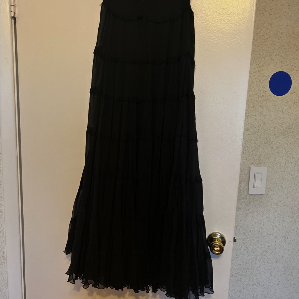 Calvin Klein Black Maxi Skirt